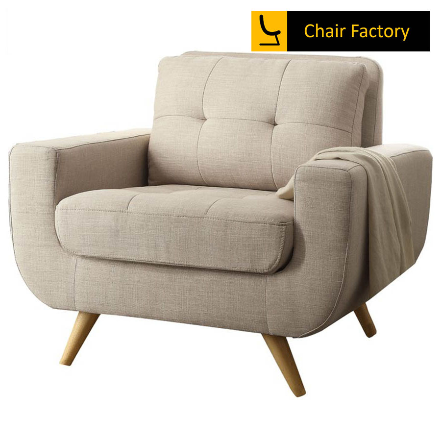 Americus Beige Accent Chair